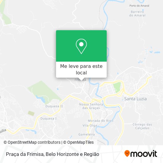 Praça da Frimisa mapa