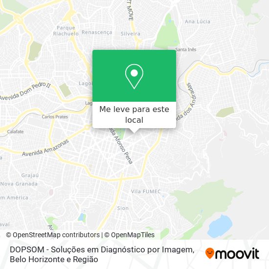 DOPSOM - Soluções em Diagnóstico por Imagem mapa