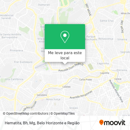Hematita, Bh, Mg mapa