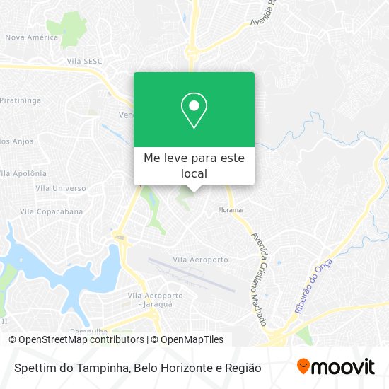 Spettim do Tampinha mapa
