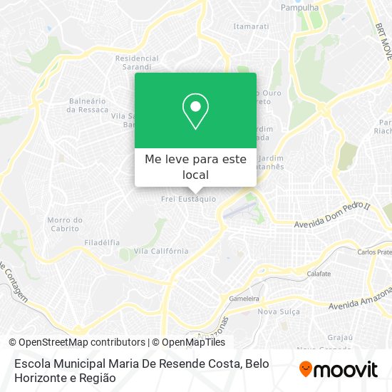 Escola Municipal Maria De Resende Costa mapa