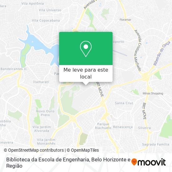 Biblioteca da Escola de Engenharia mapa