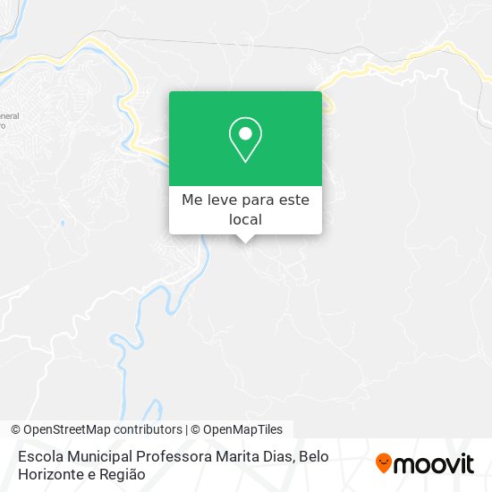 Escola Municipal Professora Marita Dias mapa