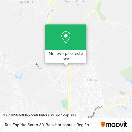 Rua Espírito Santo 30 mapa