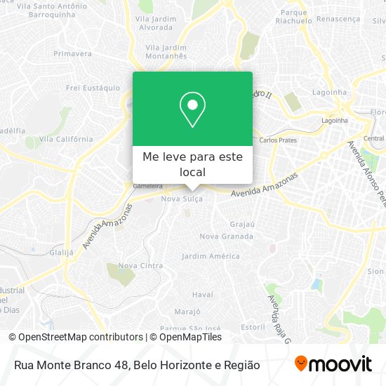 Rua Monte Branco 48 mapa