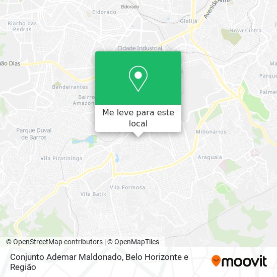 Conjunto Ademar Maldonado mapa