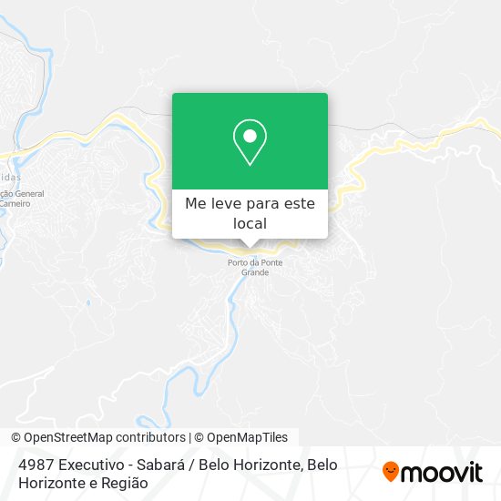 4987 Executivo - Sabará / Belo Horizonte mapa