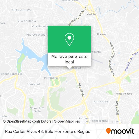 Rua Carlos Alves 43 mapa