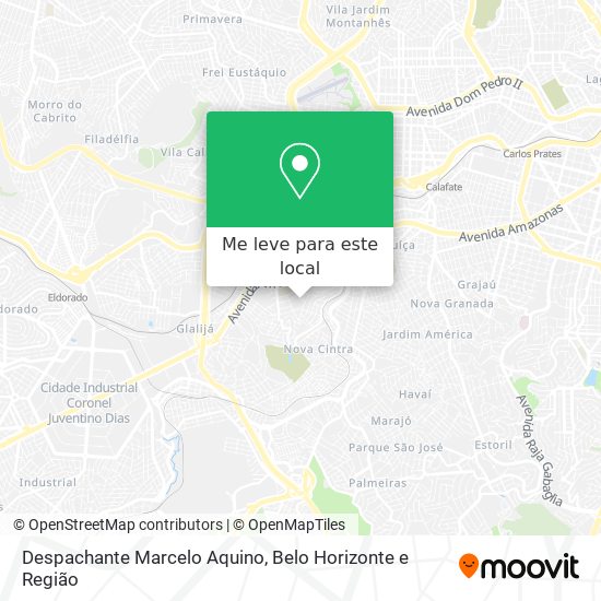 Despachante Marcelo Aquino mapa