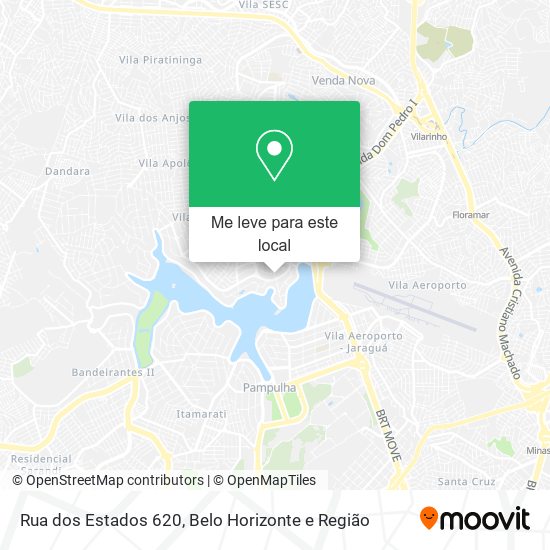 Rua dos Estados 620 mapa