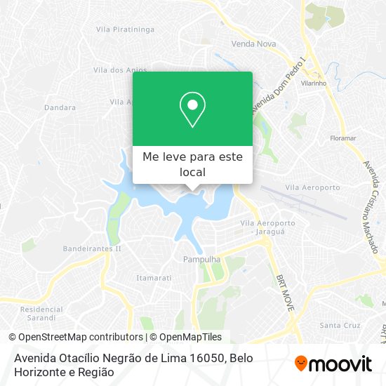 Avenida Otacílio Negrão de Lima 16050 mapa