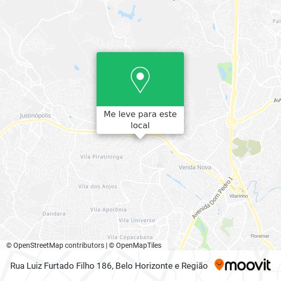 Rua Luiz Furtado Filho 186 mapa