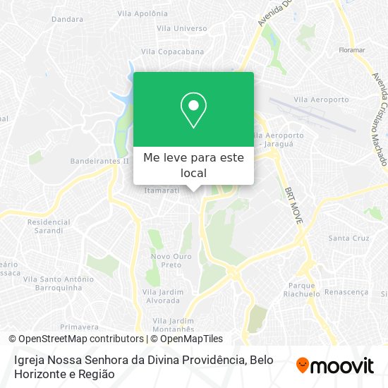 Igreja Nossa Senhora da Divina Providência mapa