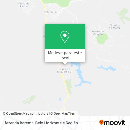 fazenda irarema mapa