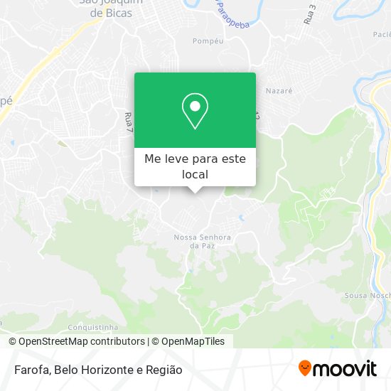 Farofa mapa