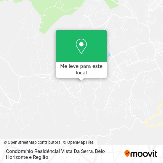 Condomínio Residêncial Vista Da Serra mapa