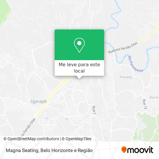 Magna Seating mapa