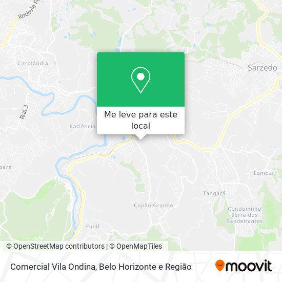 Comercial Vila Ondina mapa