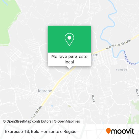 Expresso TS mapa