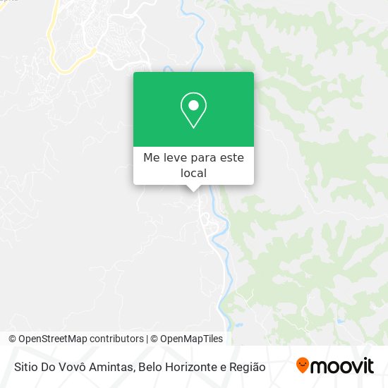 Sitio Do Vovô Amintas mapa