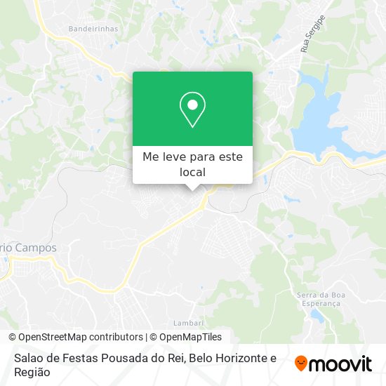 Salao de Festas Pousada do Rei mapa