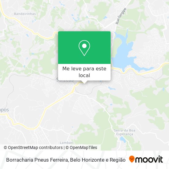 Borracharia Pneus Ferreira mapa