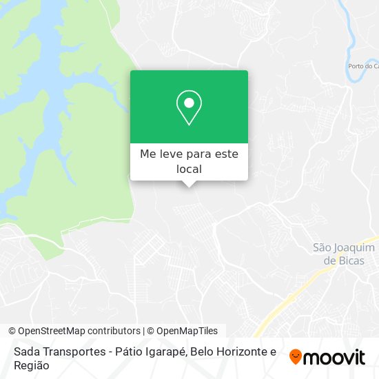 Sada Transportes - Pátio Igarapé mapa