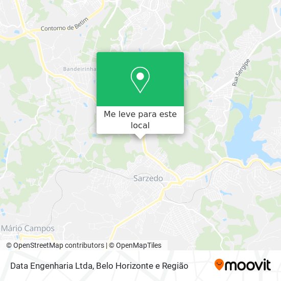 Data Engenharia Ltda mapa