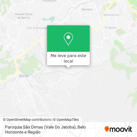 Paroquia São Dimas (Vale Do Jatoba) mapa