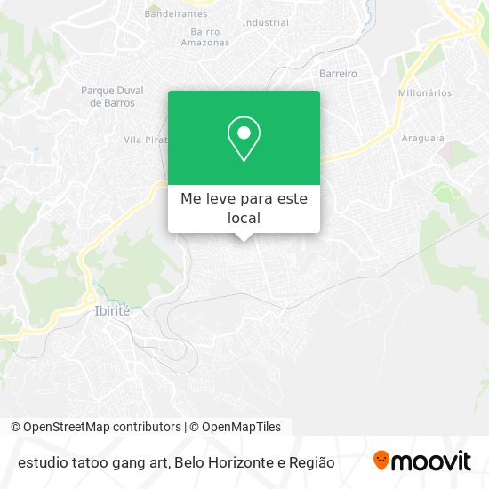 estudio tatoo gang art mapa