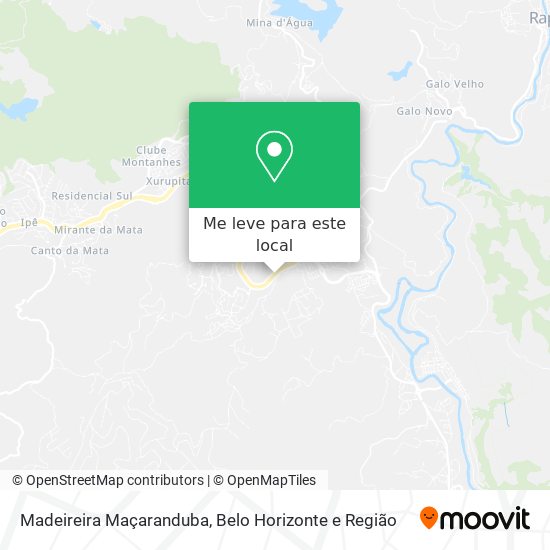 Madeireira Maçaranduba mapa