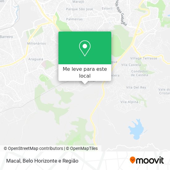 Macal mapa