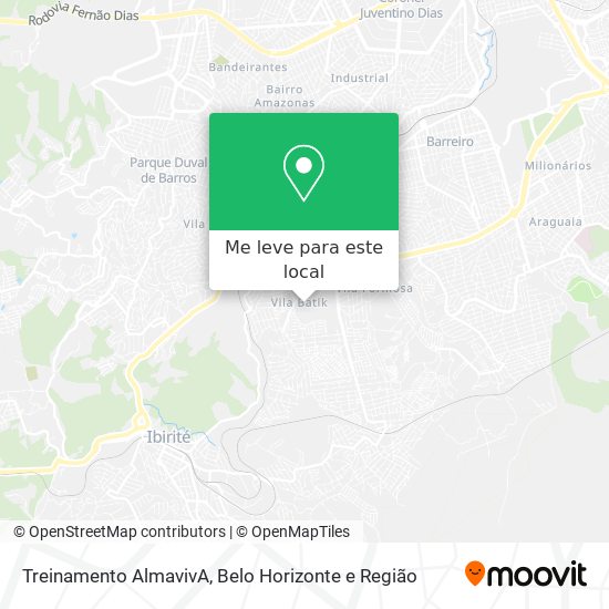 Treinamento AlmavivA mapa