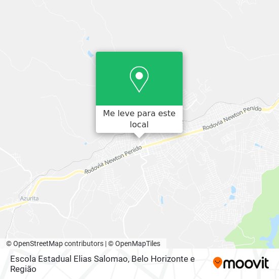 Escola Estadual Elias Salomao mapa