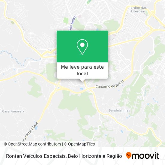 Rontan Veículos Especiais mapa