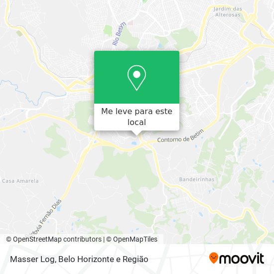 Masser Log mapa