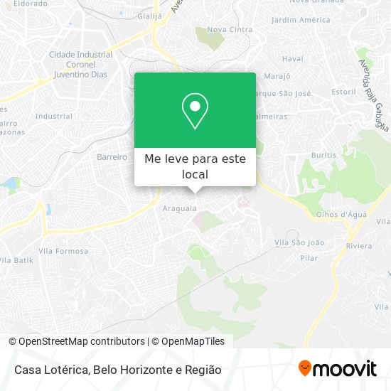 Casa Lotérica mapa