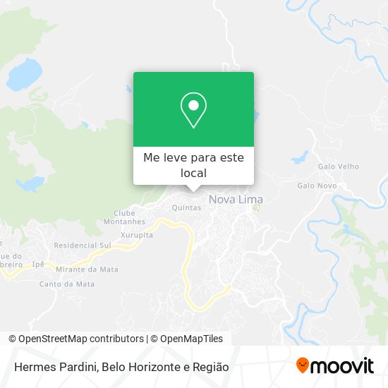 Hermes Pardini mapa