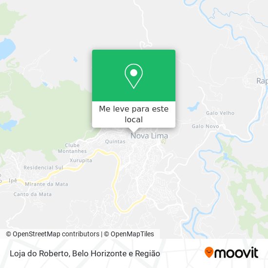 Loja do Roberto mapa