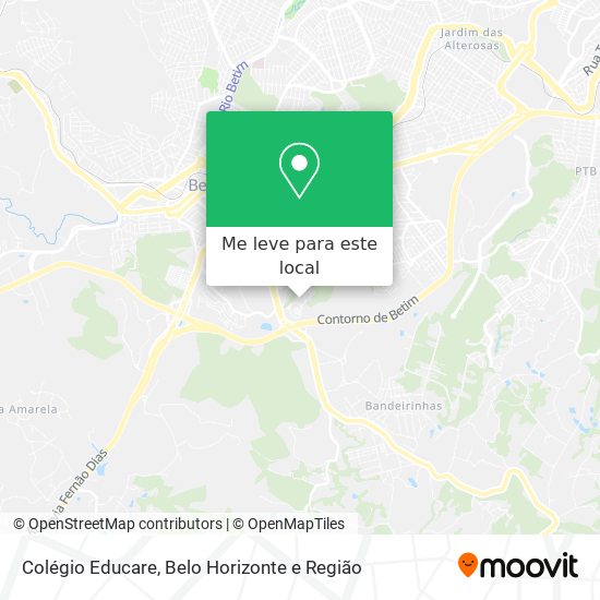 Colégio Educare mapa