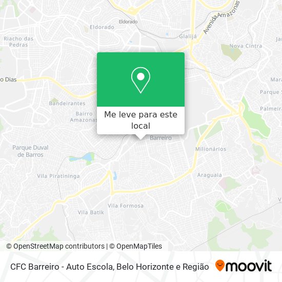 CFC Barreiro - Auto Escola mapa