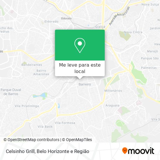 Celsinho Grill mapa