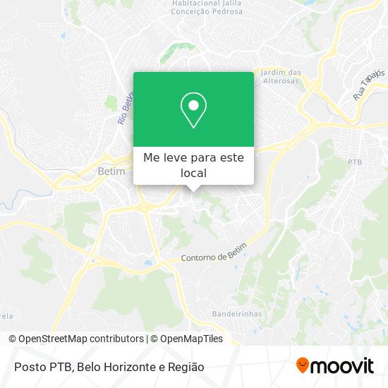 Posto PTB mapa