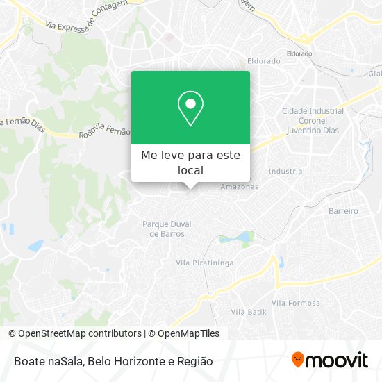 Boate naSala mapa