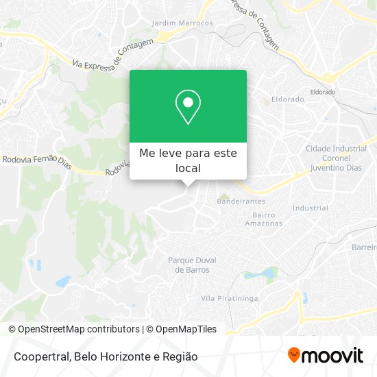 Coopertral mapa