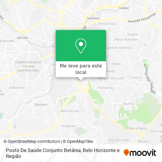 Posto De Saúde Conjunto Betânia mapa