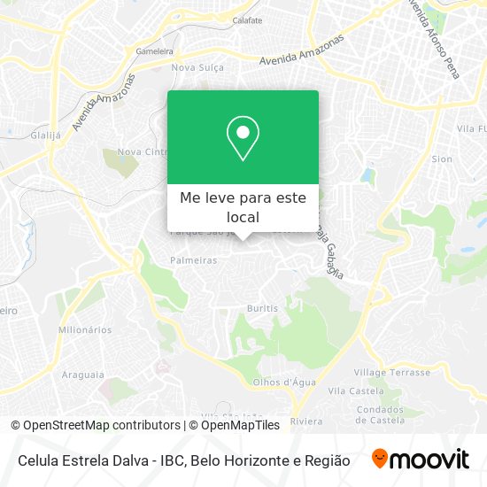 Celula Estrela Dalva  - IBC mapa