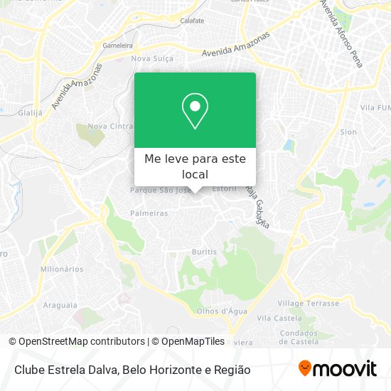 Clube Estrela Dalva mapa