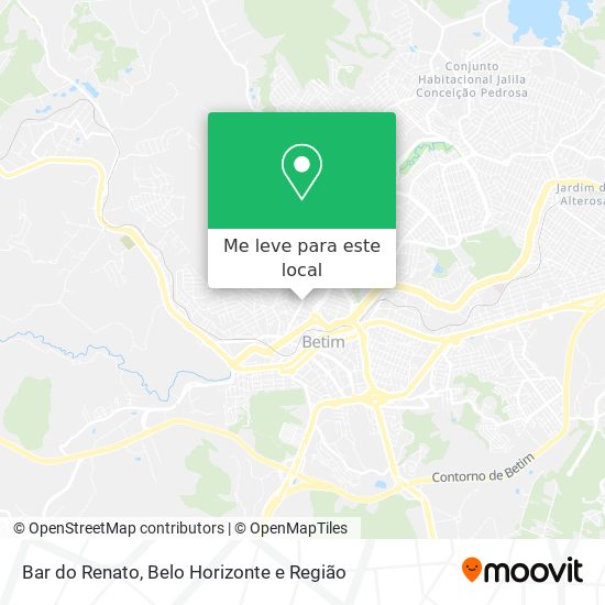 Bar do Renato mapa