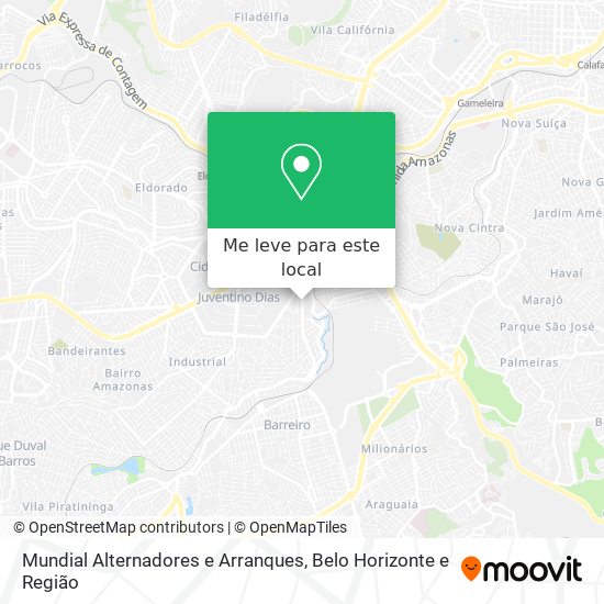 Mundial Alternadores e Arranques mapa